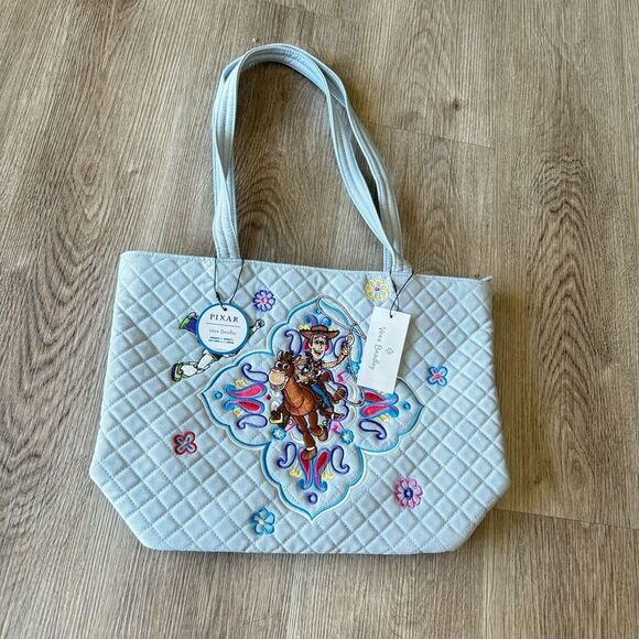 NWT Vera Bradley Disney Pixar Small Vera Tote - Picture 5 of 8